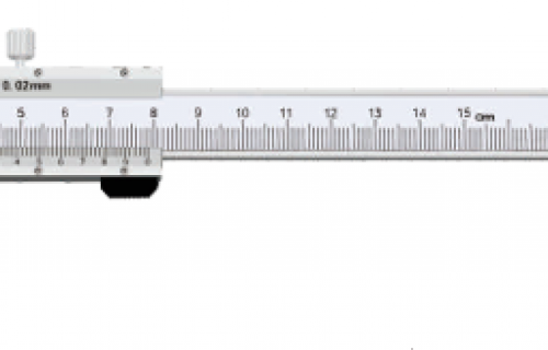 Open vernier caliper